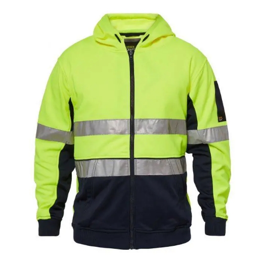 Picture of WorkCraft, Peak Hi Vis Two Tone Hoodie W CSR Tape